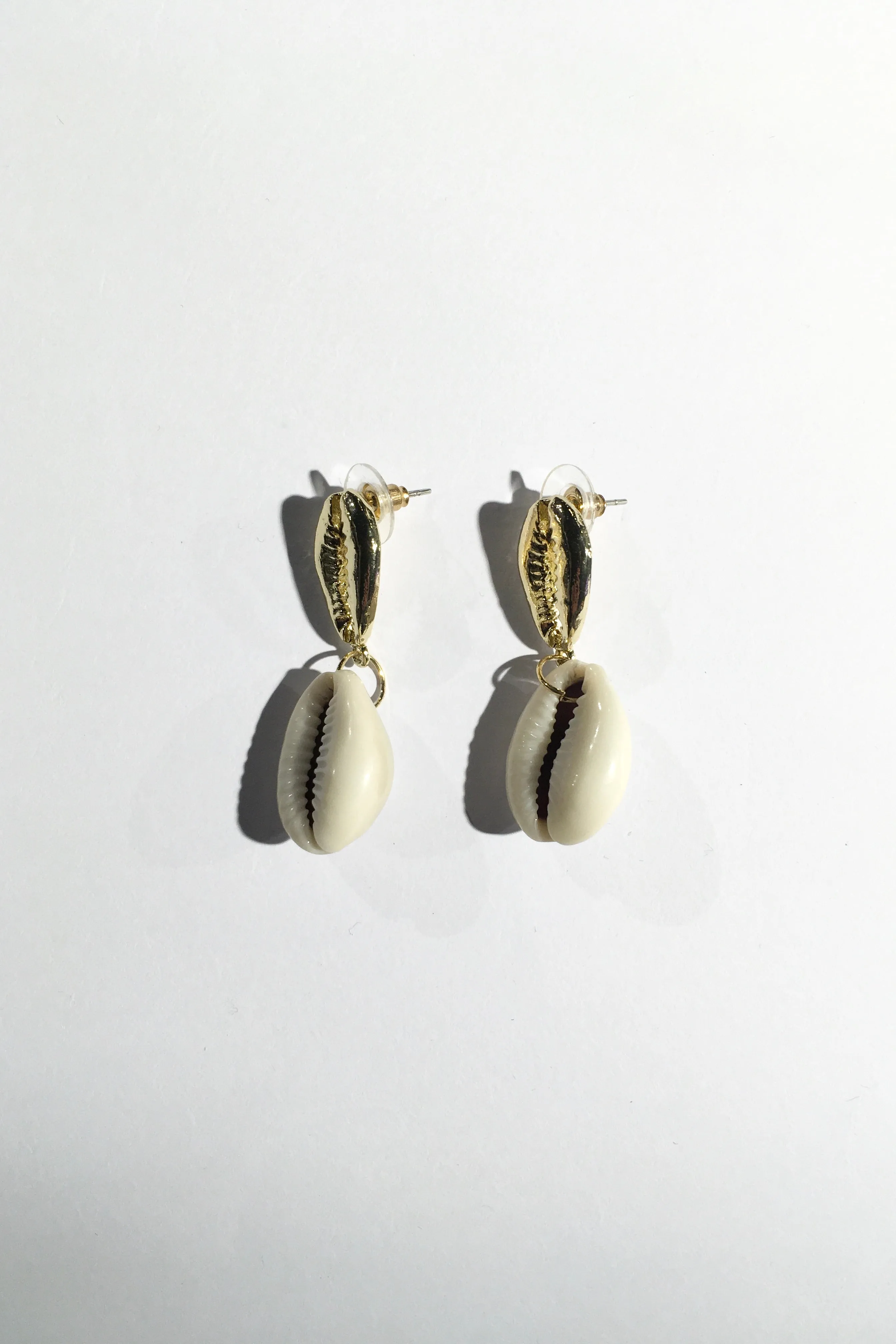 Double Shell Earrings