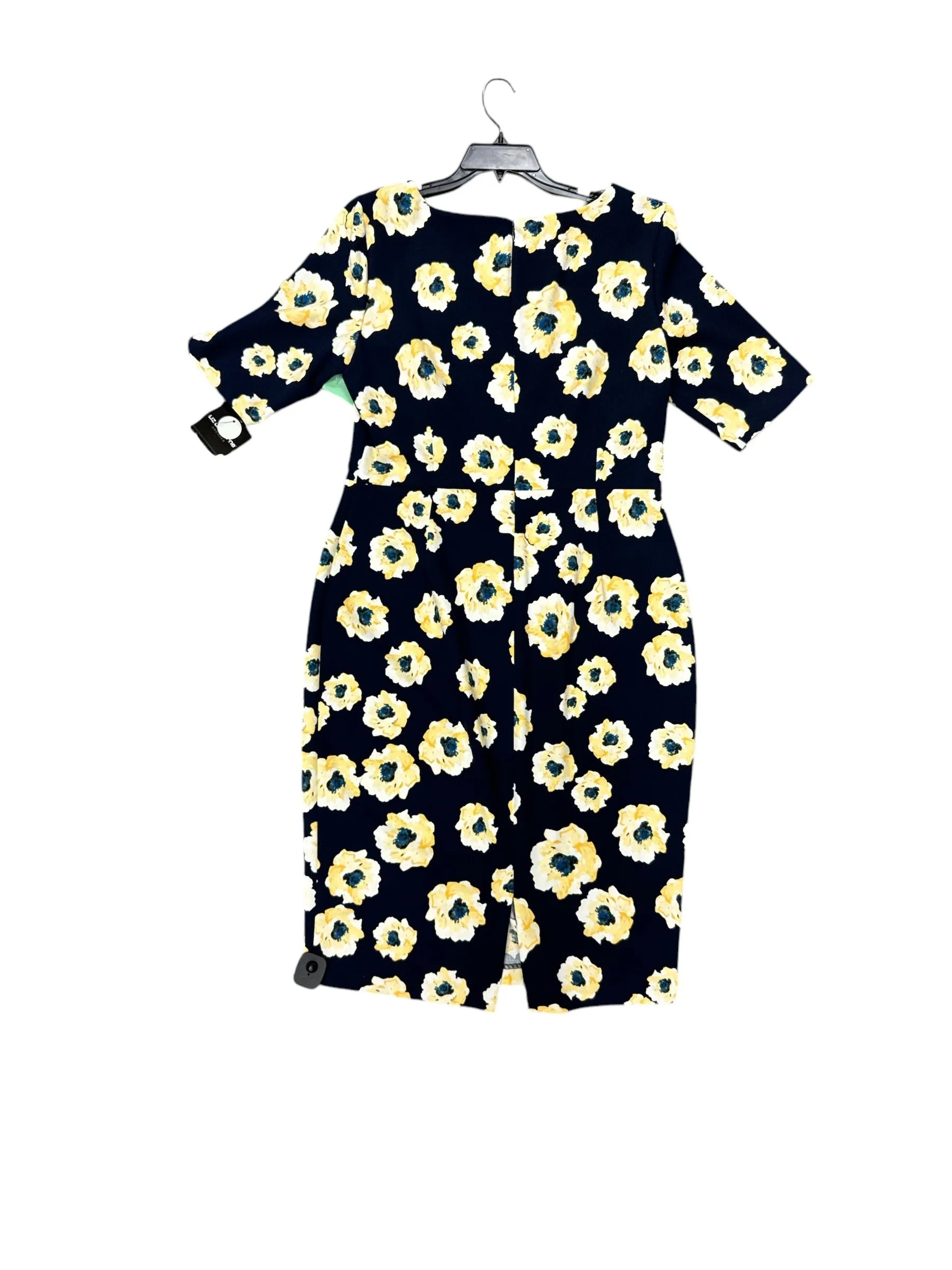 Dress Party Midi By Liz Claiborne In Navy, Size: 16