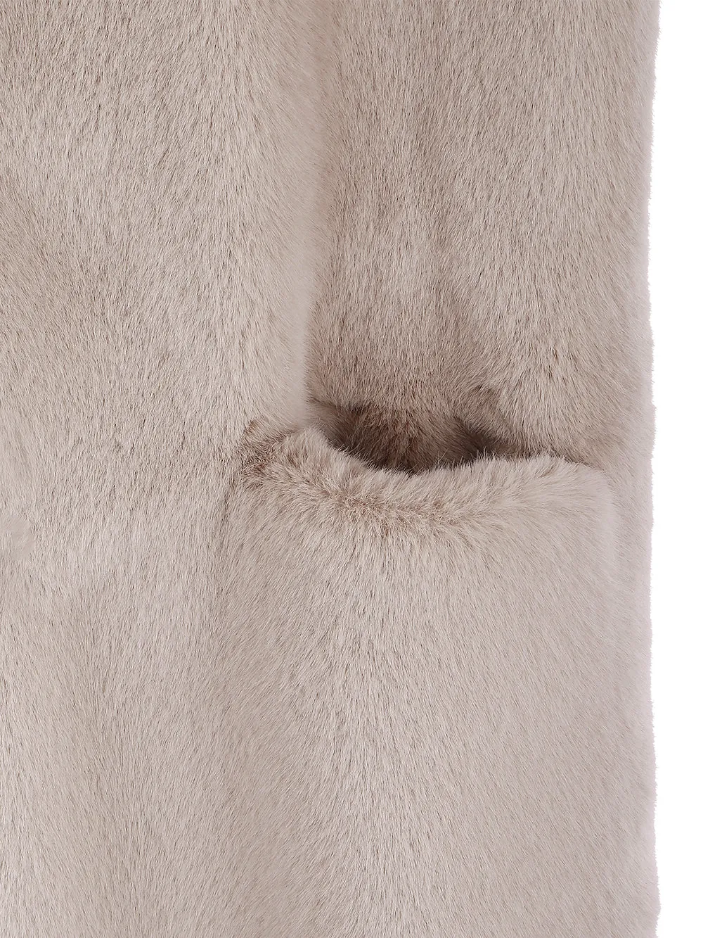 FAUX FUR LEMÖNPLET X OBLI COAT