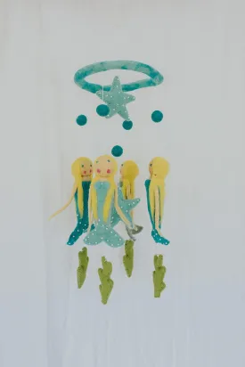Felted Mobile - Mermaids