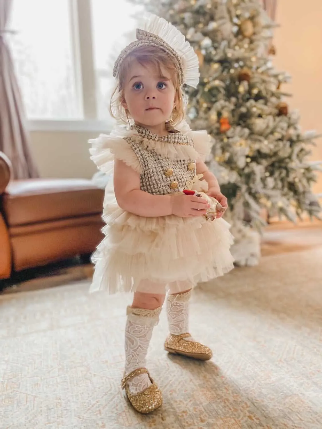 Fira Tulle Crown Headband