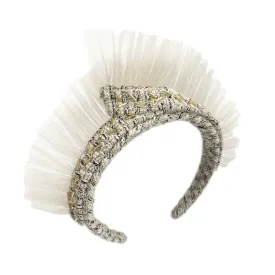 Fira Tulle Crown Headband