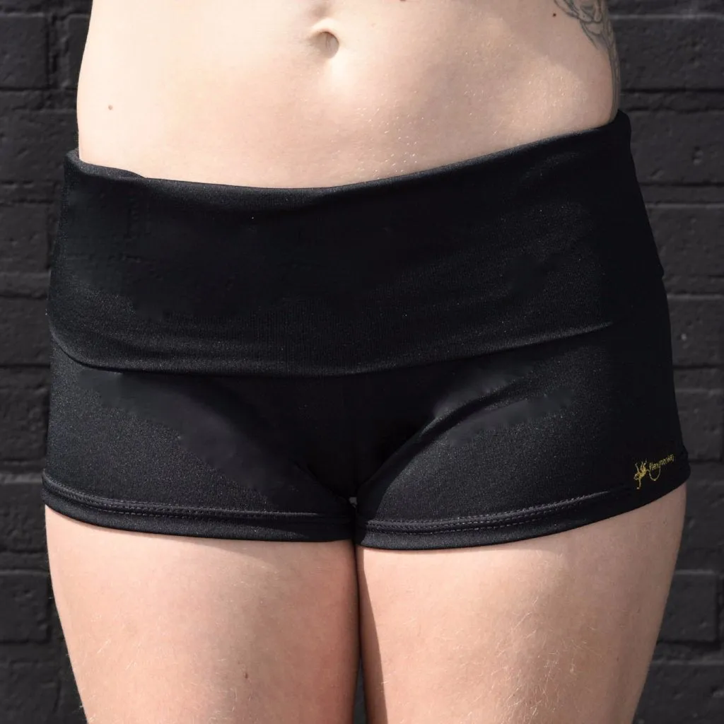 Flexmonkey Fold over short 'Precious Black'