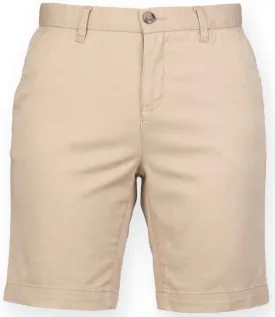 Front Row Ladies Stretch Chino Shorts