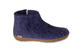 glerups Boot Purple Rubber