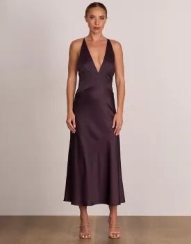 Glow Strap Midi Dress