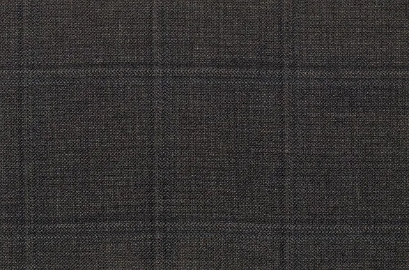 Grey Check 100% Wool (Ref-841096)