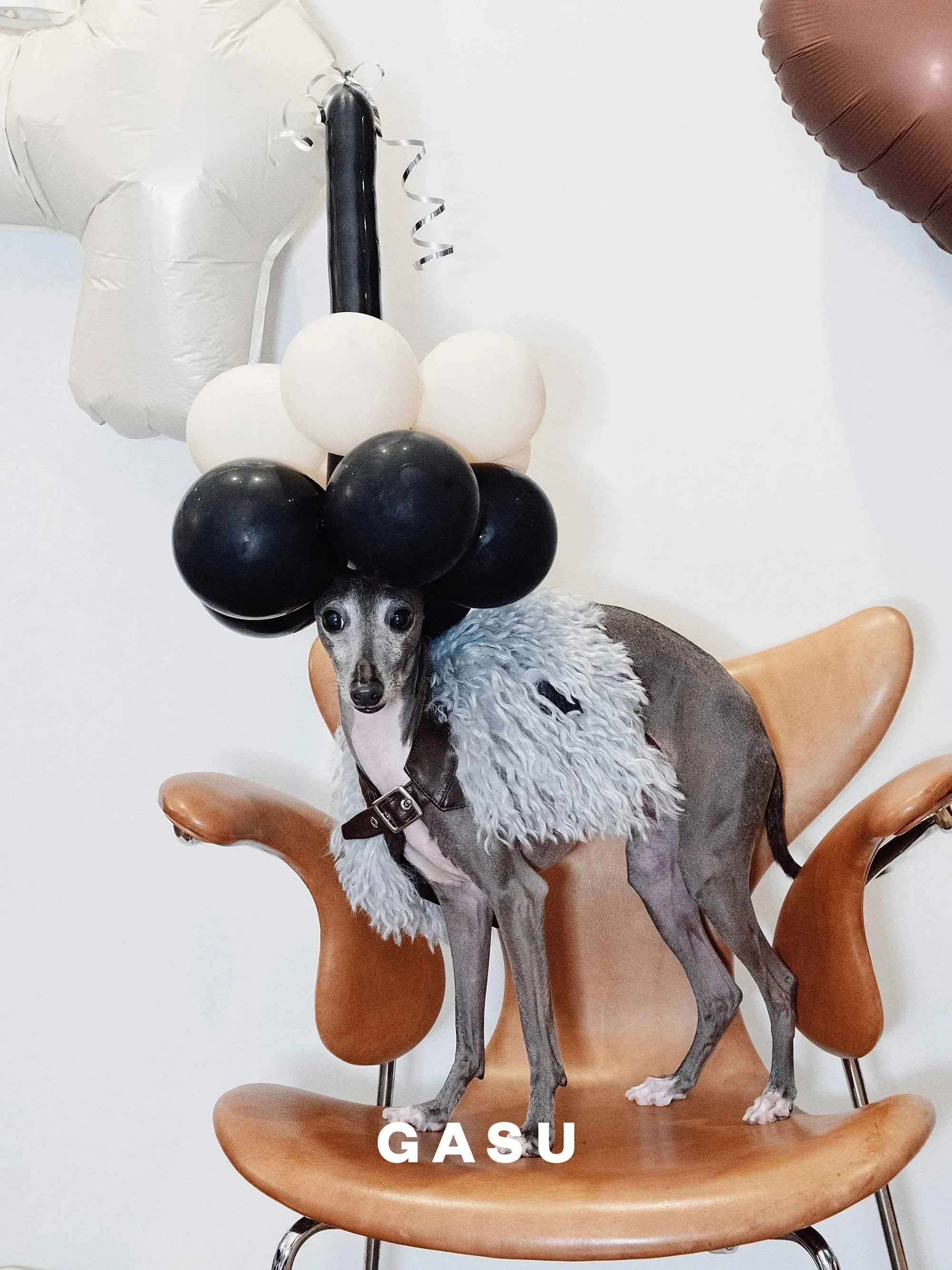 Handcrafted Faux Fur Leather Cloak