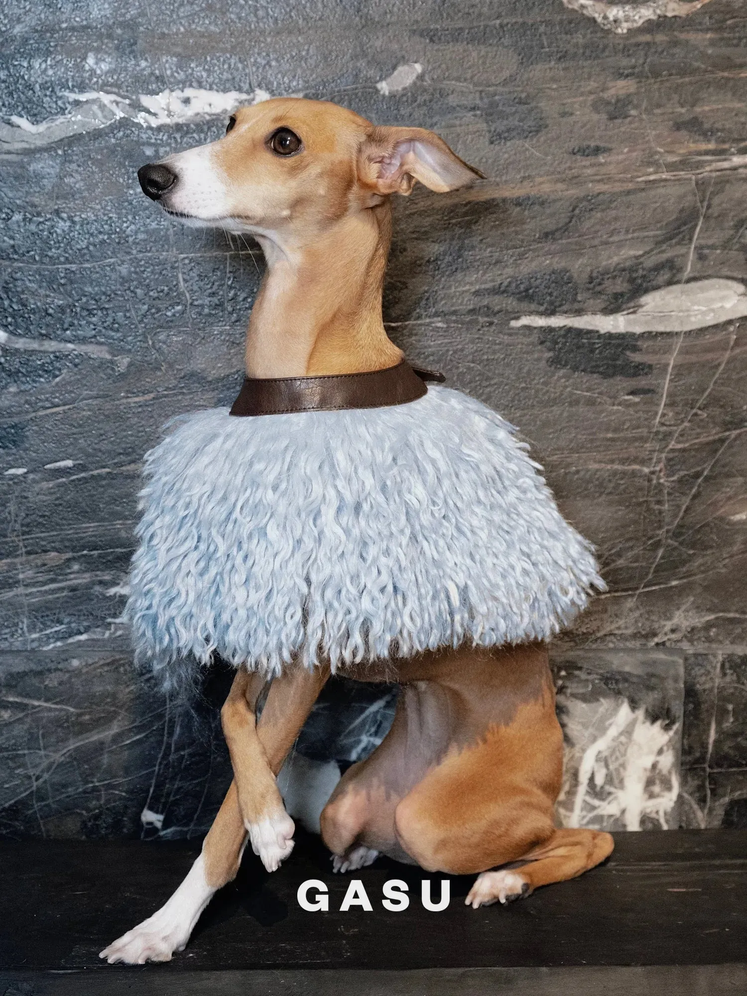 Handcrafted Faux Fur Leather Cloak