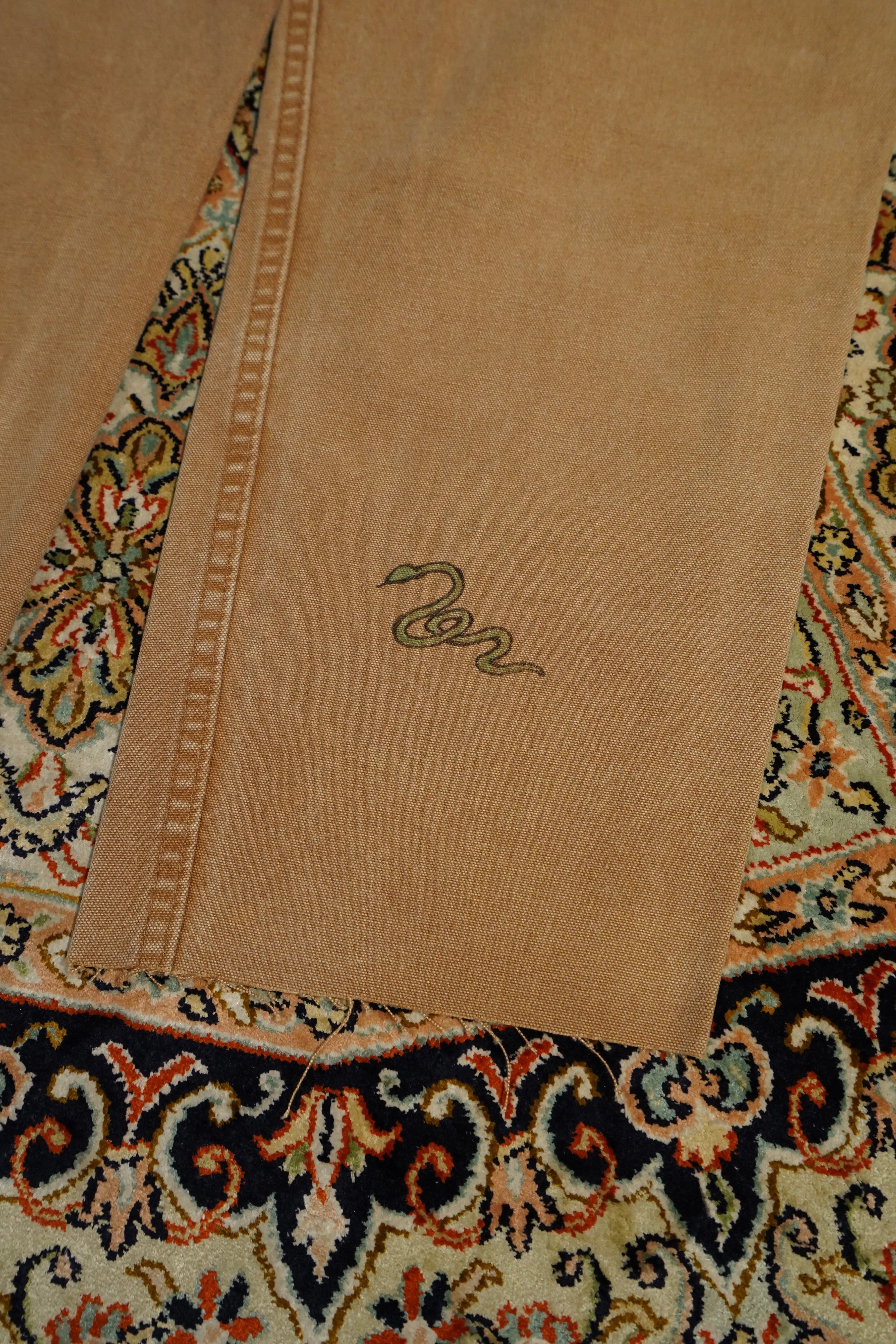 HANDPAINT WORKER PANTS (#A BROWN)