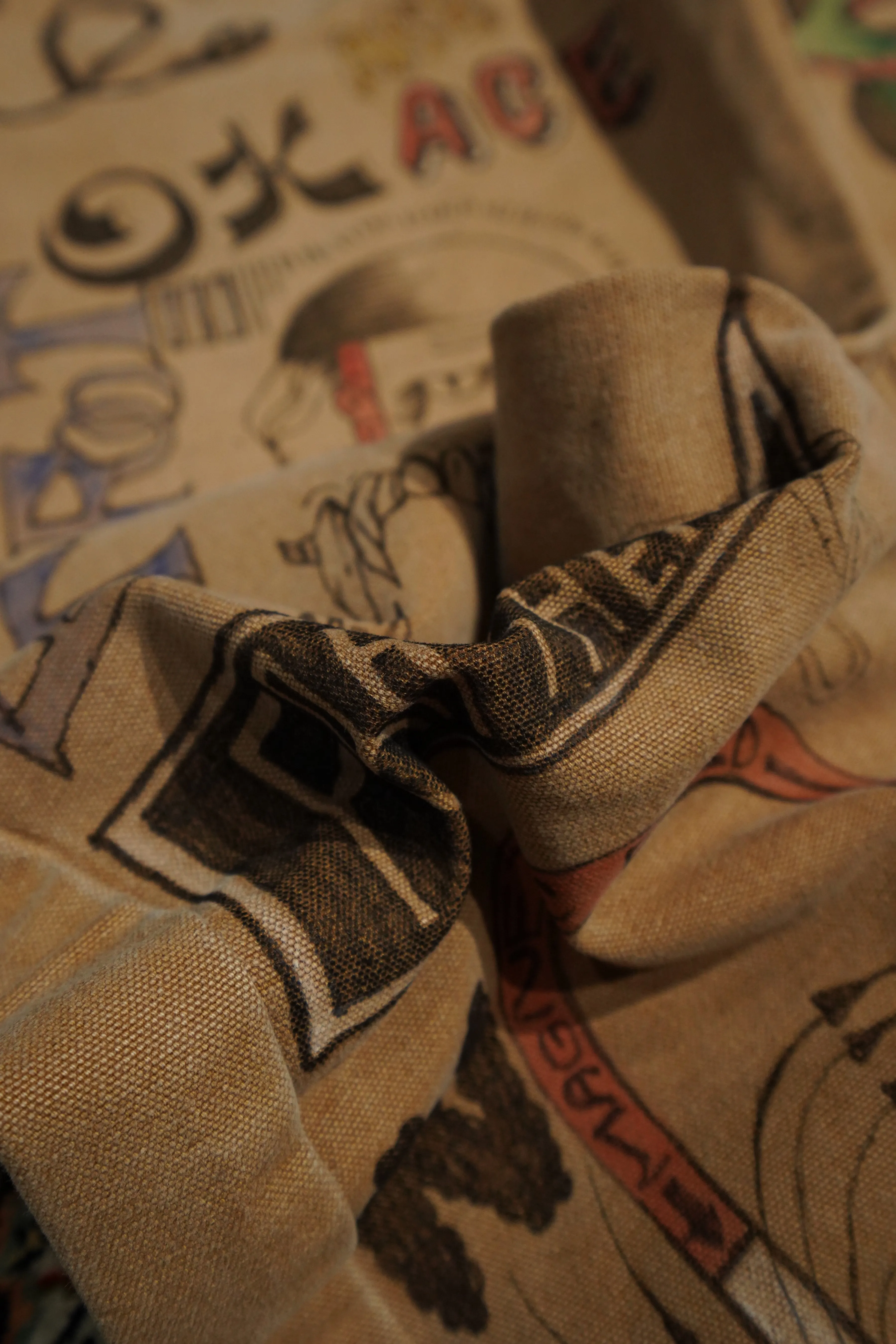 HANDPAINT WORKER PANTS (#A BROWN)