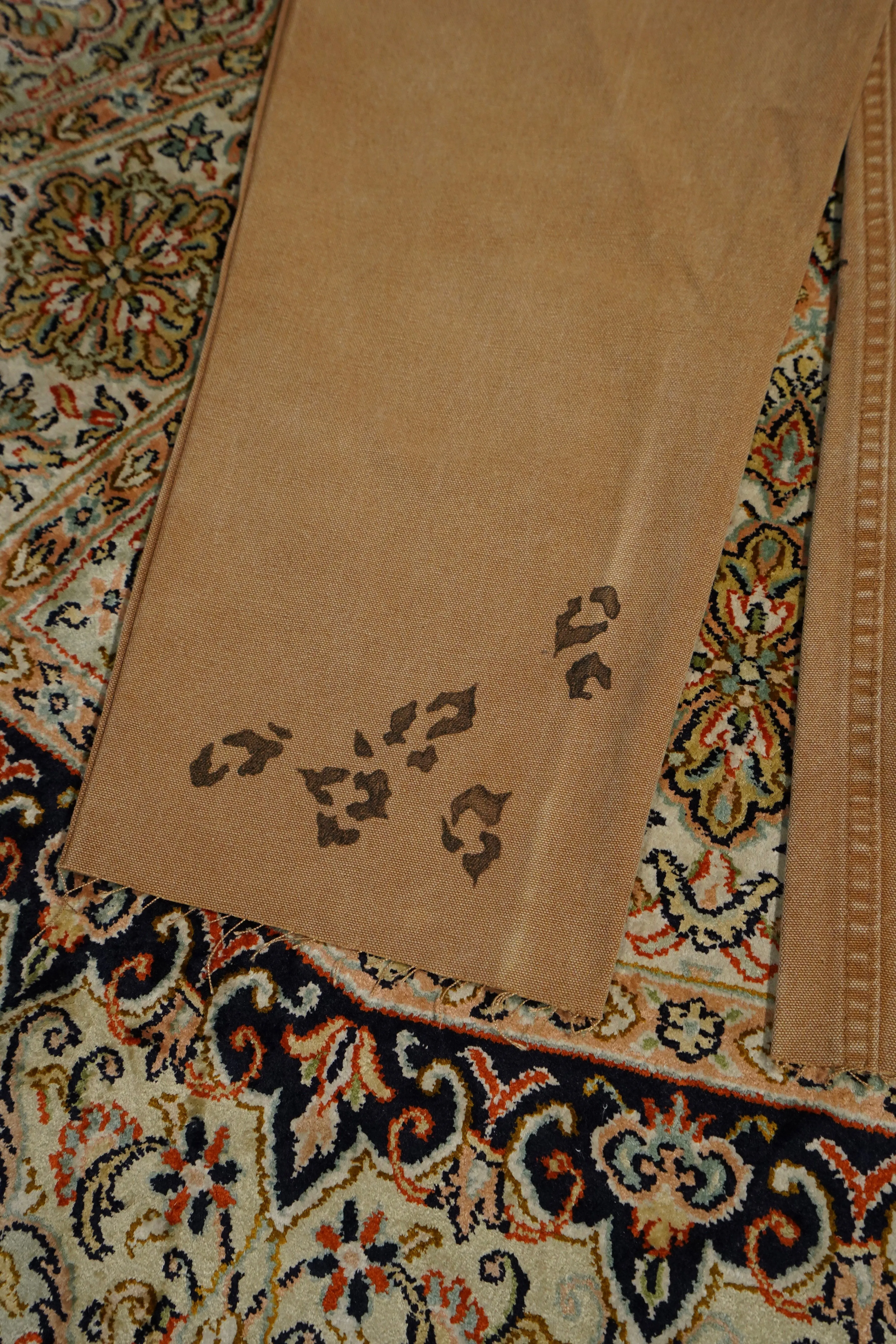 HANDPAINT WORKER PANTS (#A BROWN)