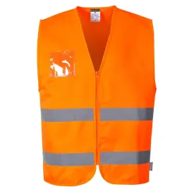 Hi-Vis Polycotton Vest C497