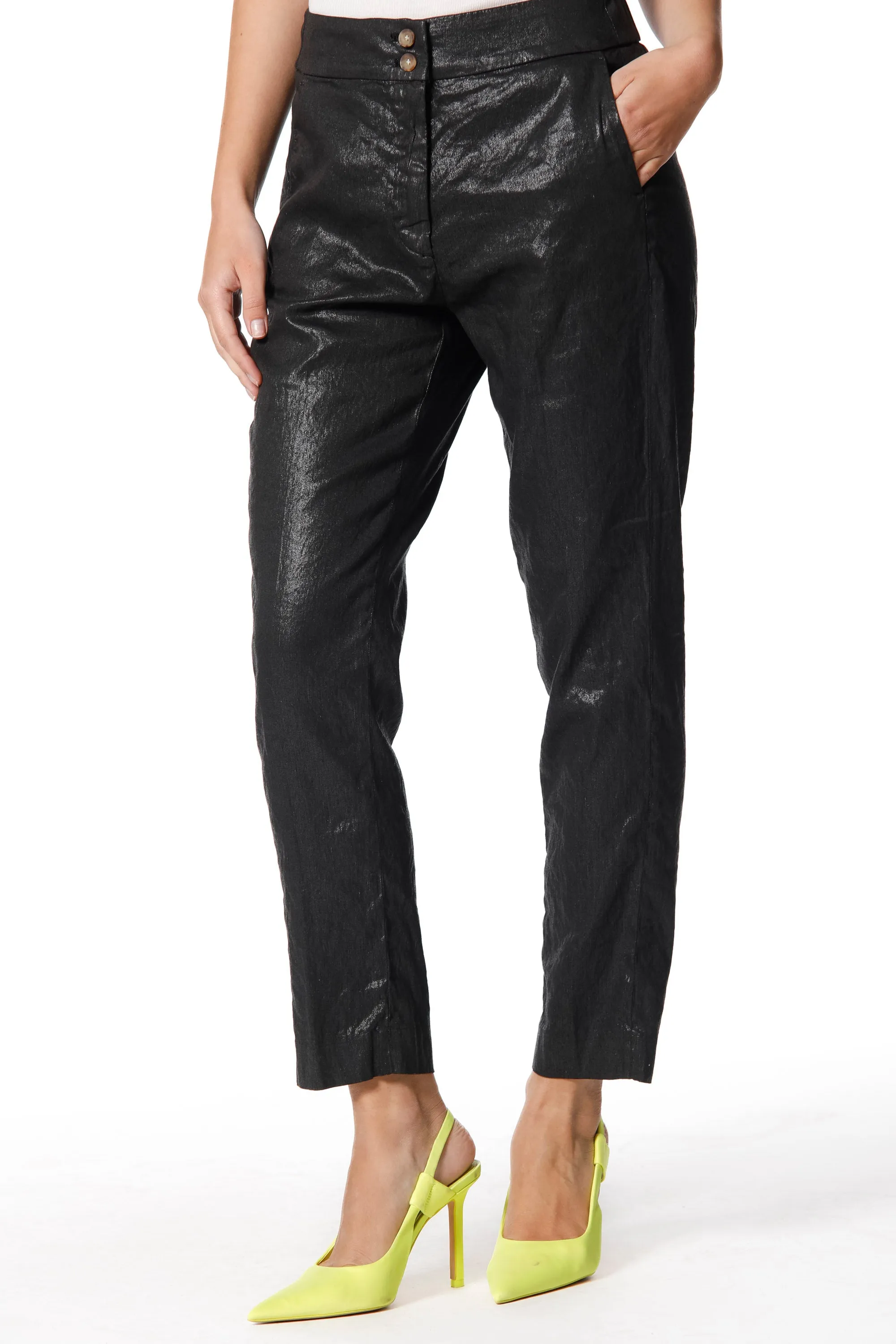Iris Jog pantalone chino donna in resca curvy