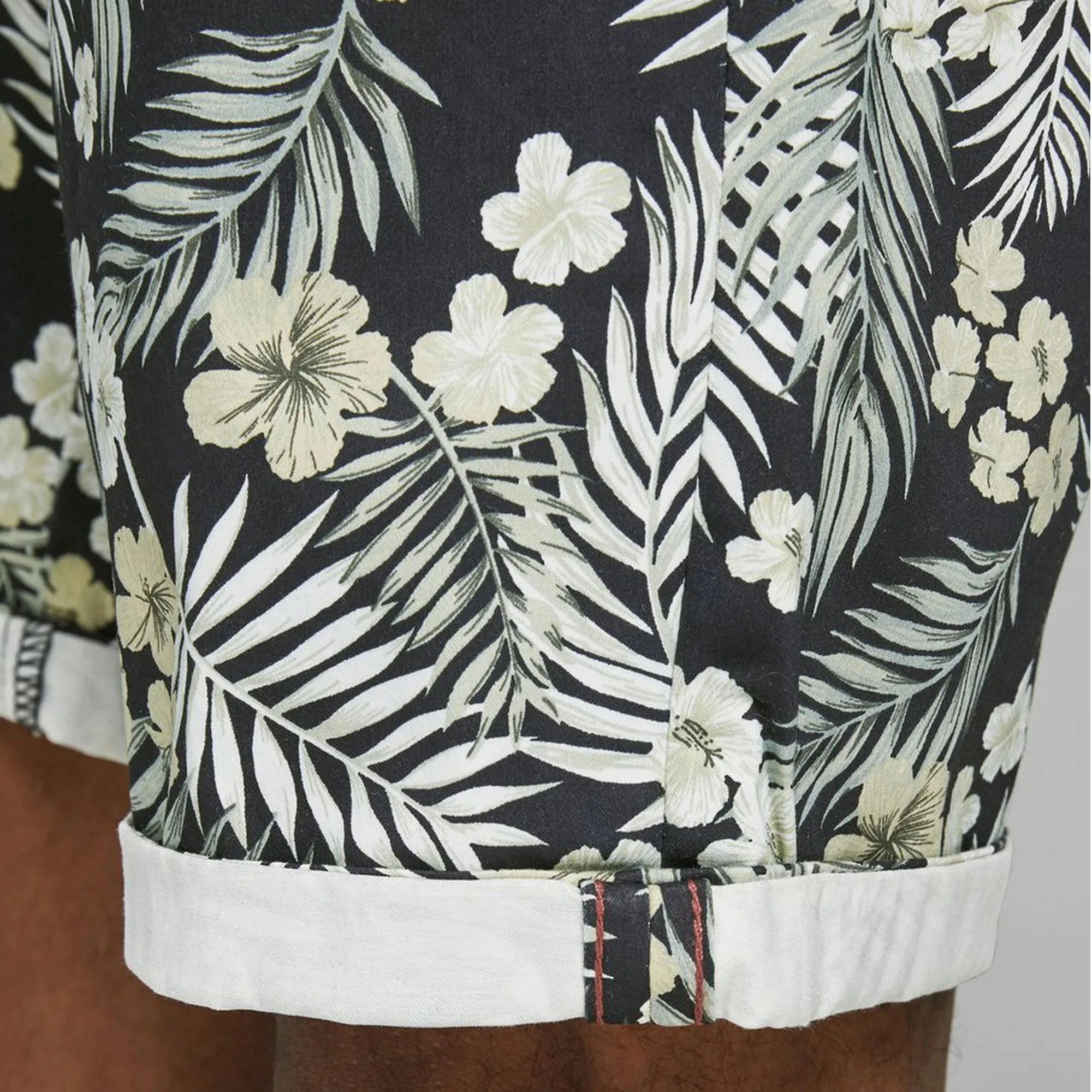 JACK&JONE - Men 'Green' Bowie Print Cotton Short JJ1065