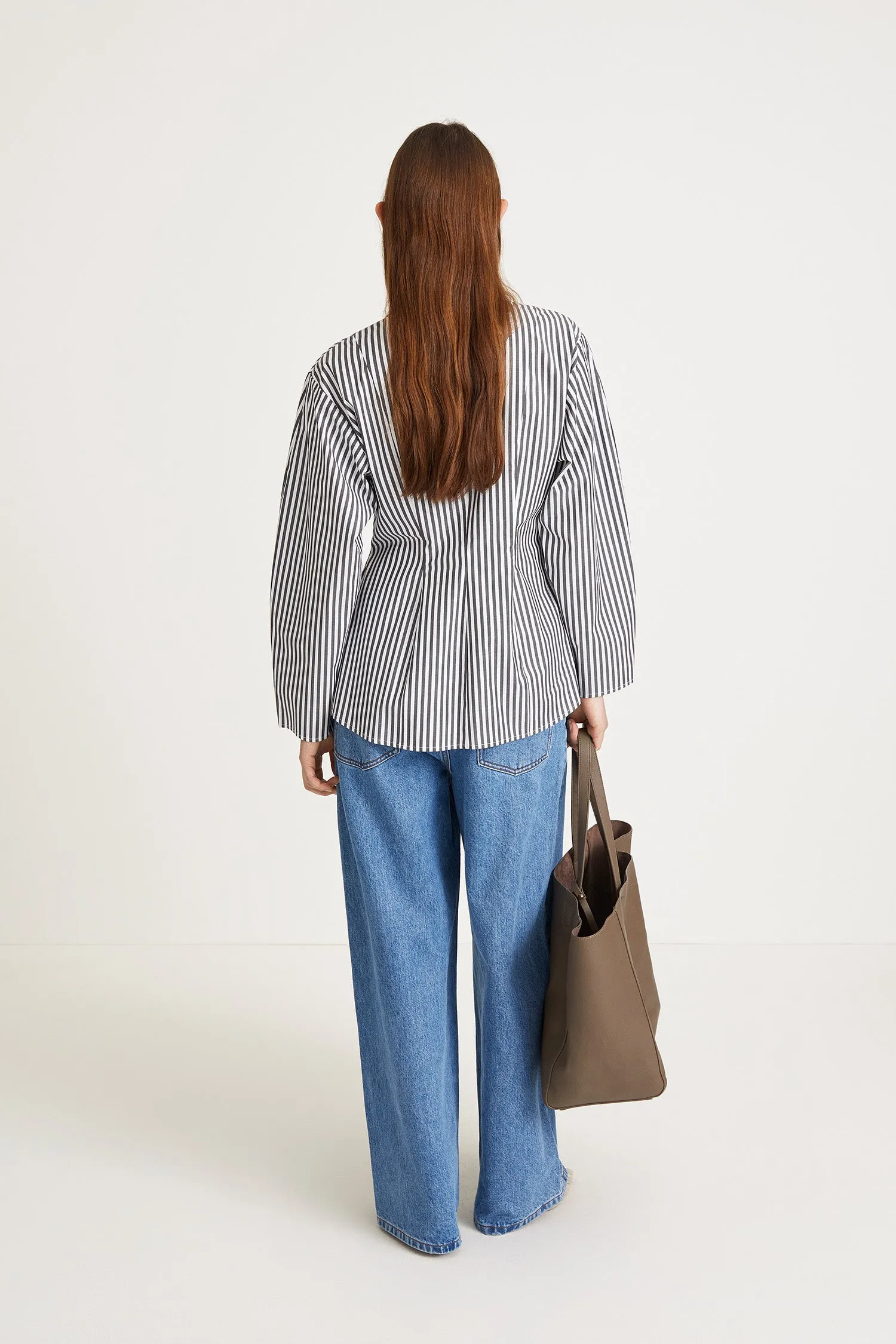 JOSCA SHIRT - BLACK STRIPE