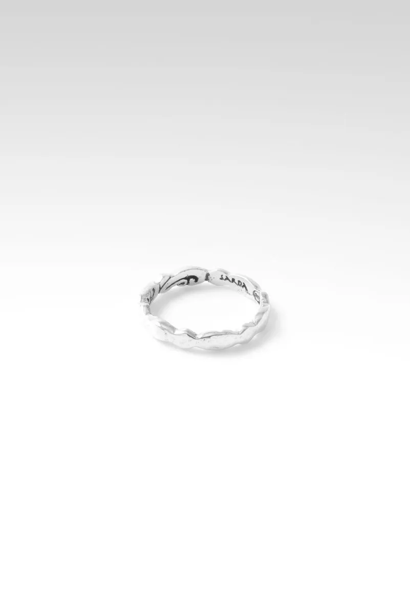 Joy and Peace Midi Ring™ in High Polish