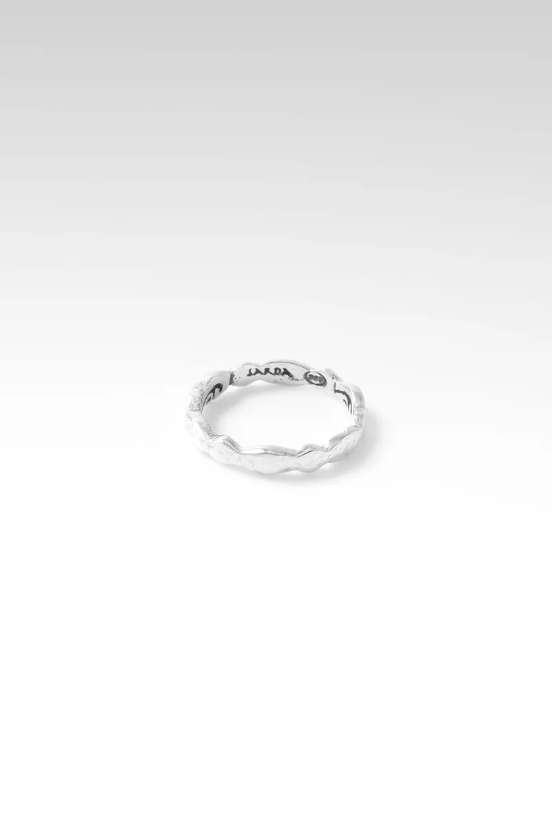 Joy and Peace Midi Ring™ in High Polish