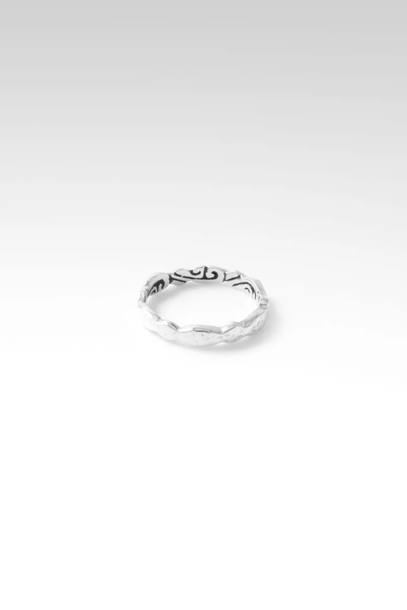 Joy and Peace Midi Ring™ in High Polish