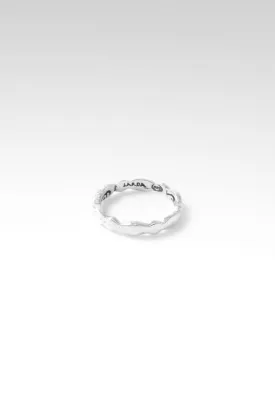 Joy and Peace Midi Ring™ in High Polish