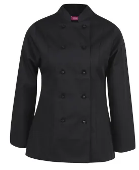 Ladies Vented Chef's Jacket Long Sleeve