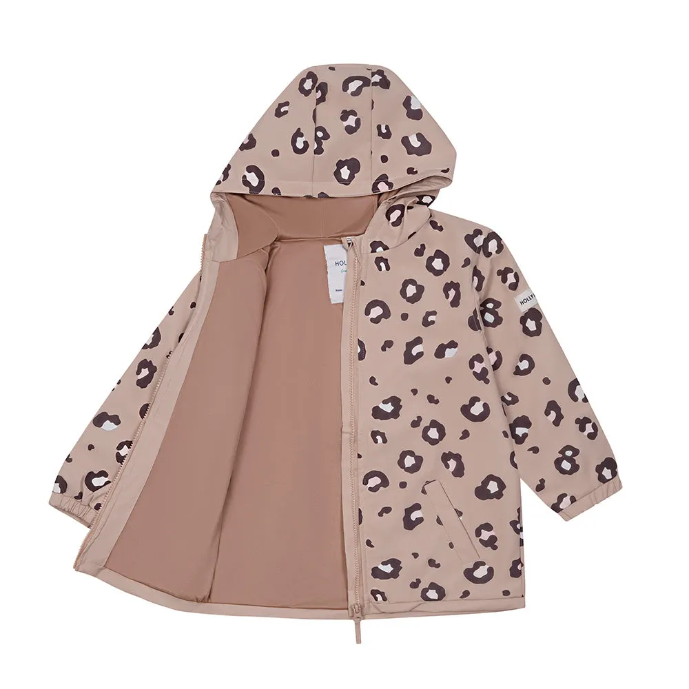 Color-Changing Leopard Print Kids Raincoat with Optimal Size and Quality