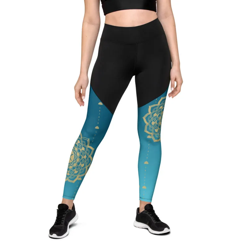 Mandala Compression Leggings