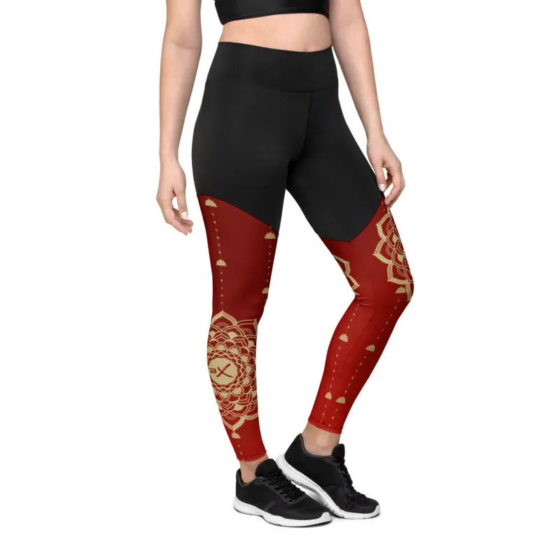 Mandala Compression Leggings