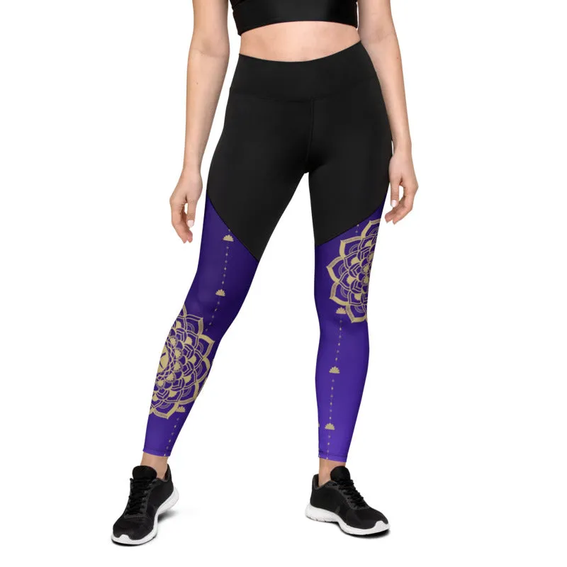 Mandala Compression Leggings