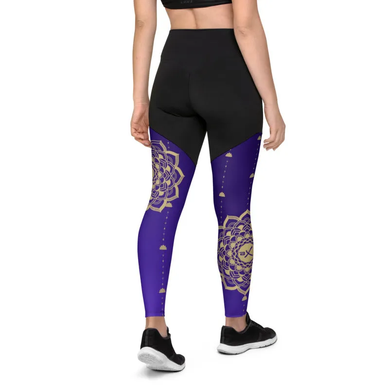 Mandala Compression Leggings
