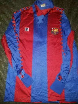 Maradona Barcelona Meyba 1984 -1989 Jersey Shirt Camiseta Maglia XL