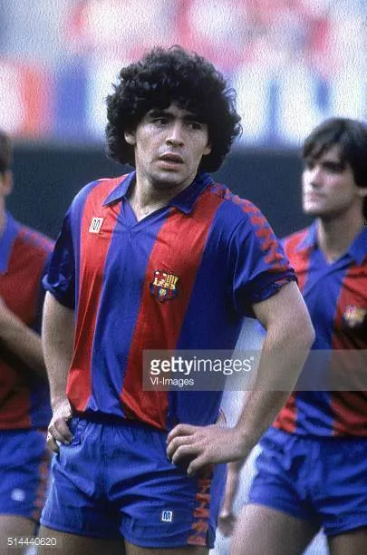 Maradona Barcelona Meyba 1984 -1989 Jersey Shirt Camiseta Maglia XL