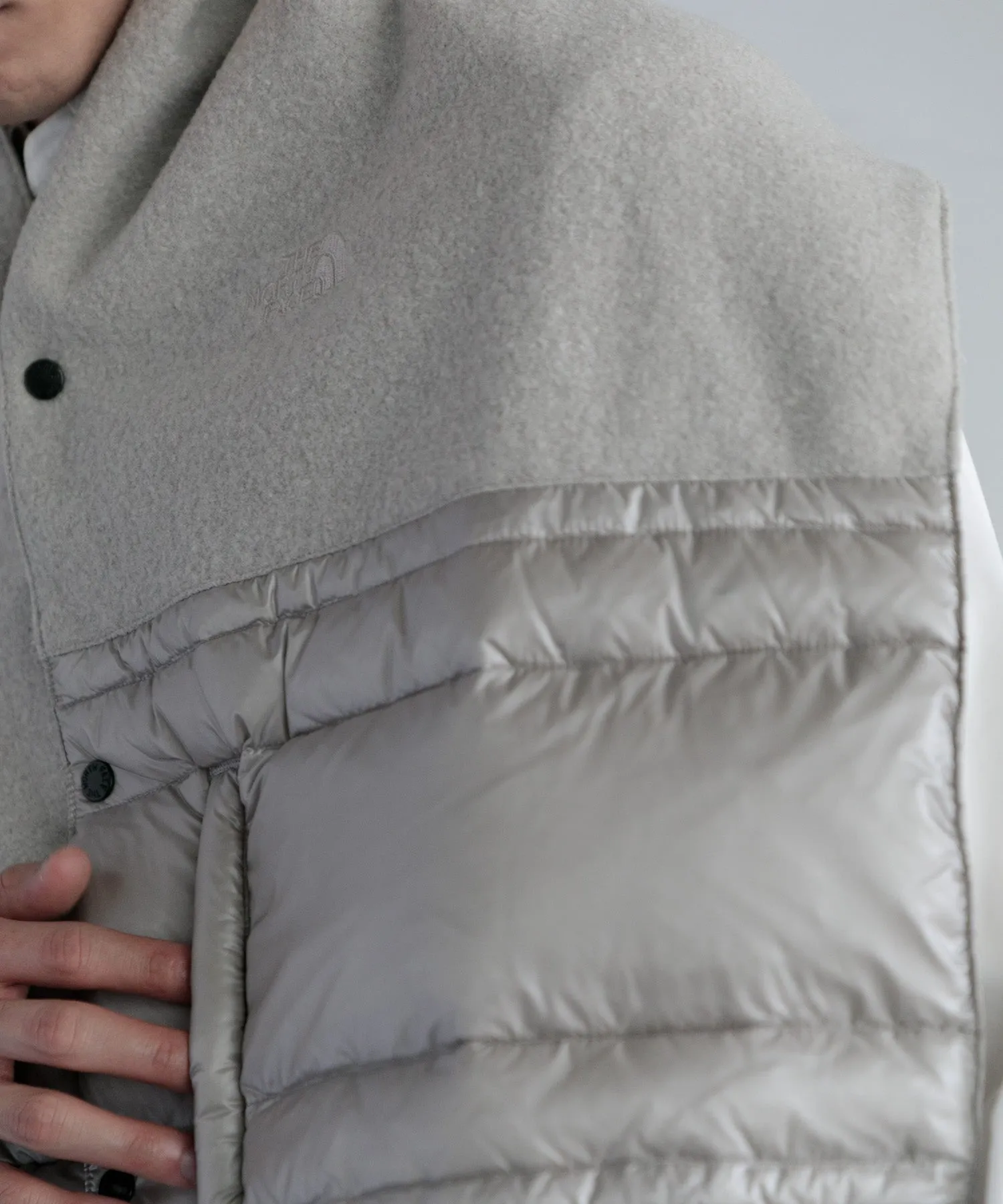 【MEN , WOMEN】THE NORTH FACE PURPLE LABEL Wool Field Reversible Cape