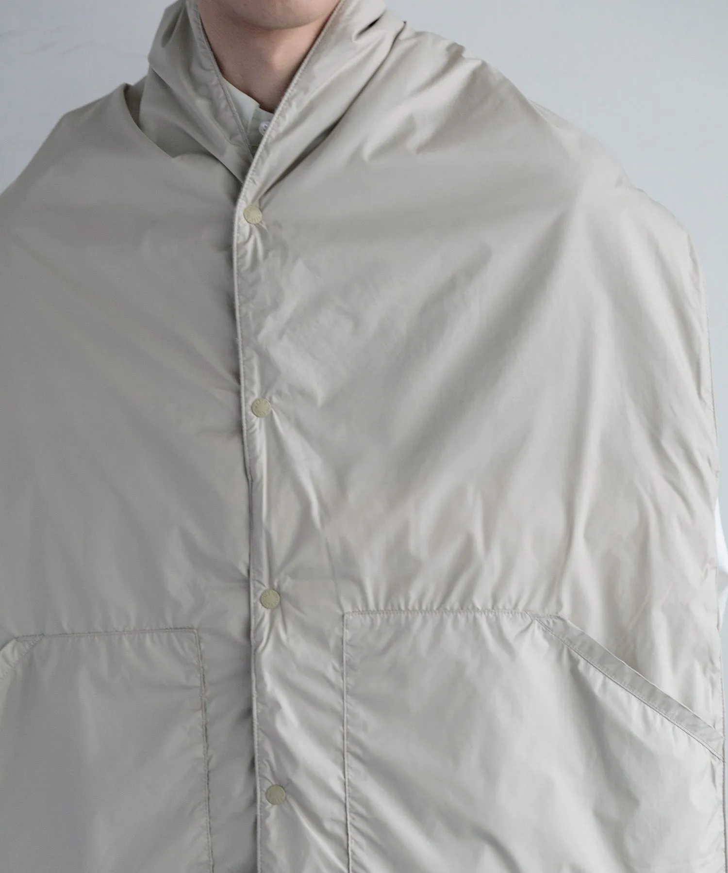 【MEN , WOMEN】THE NORTH FACE PURPLE LABEL Wool Field Reversible Cape