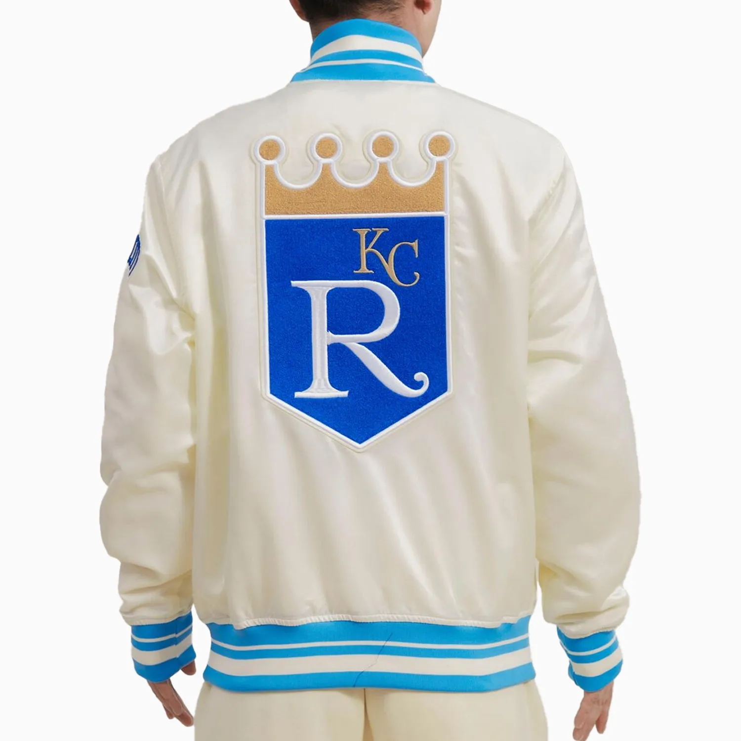 Men's Kansas City Royals MLB Satin Jacket