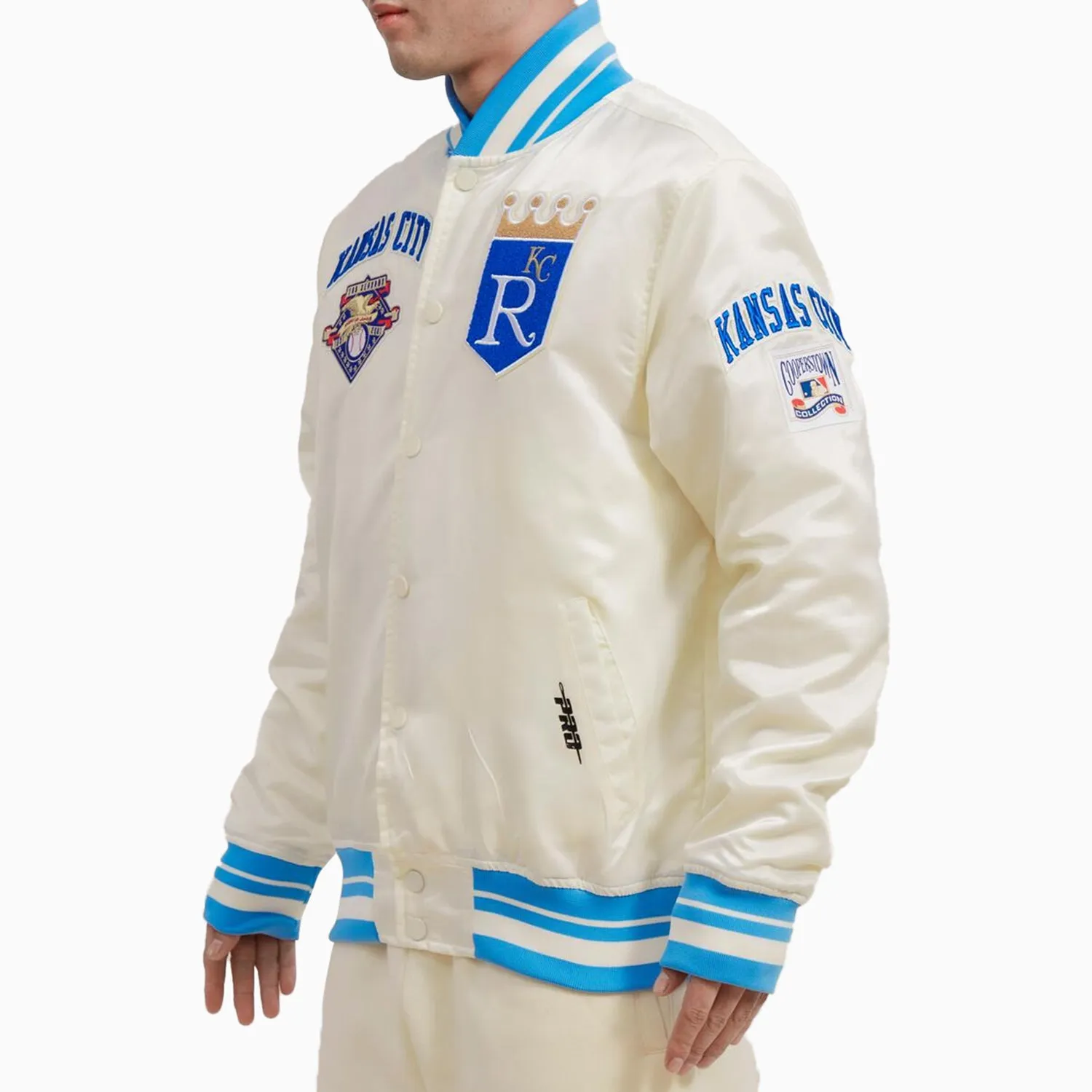 Men's Kansas City Royals MLB Satin Jacket