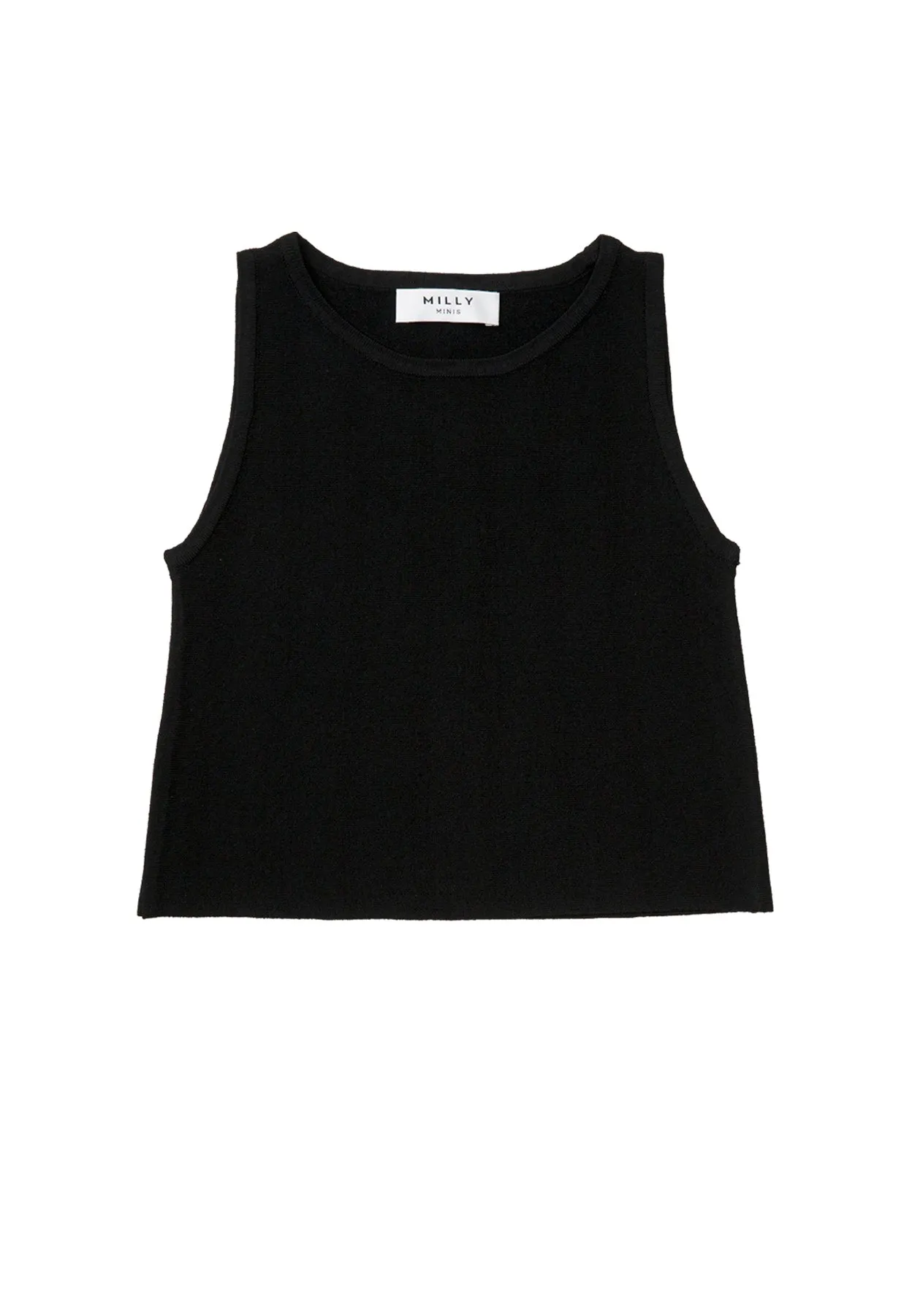 Milly Minis Sleeveless Knit Shell