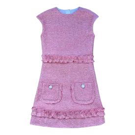 Mimi Ruffle Dress- Shem Creek Shrimp