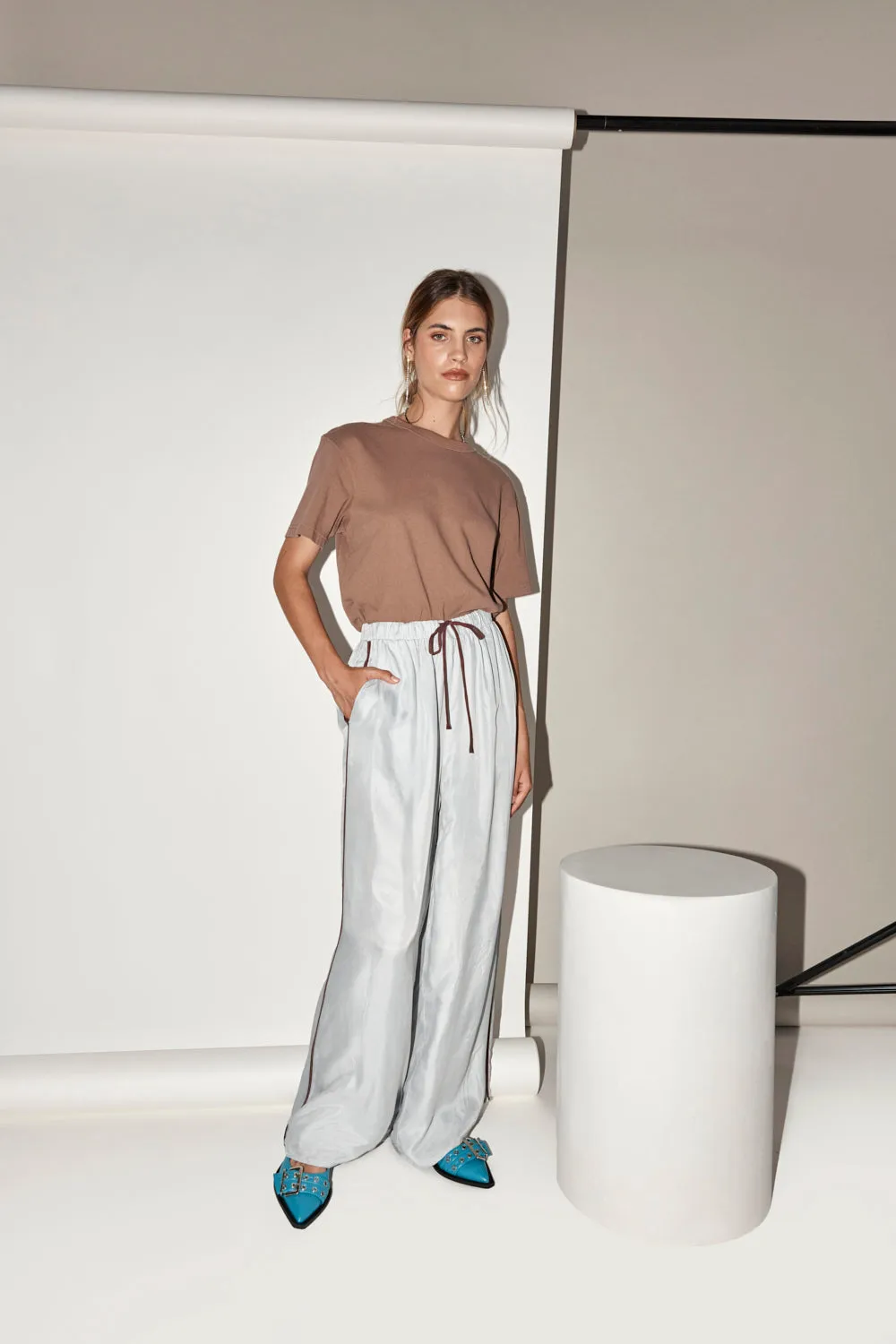 Moonscapes Pants Powder Blue