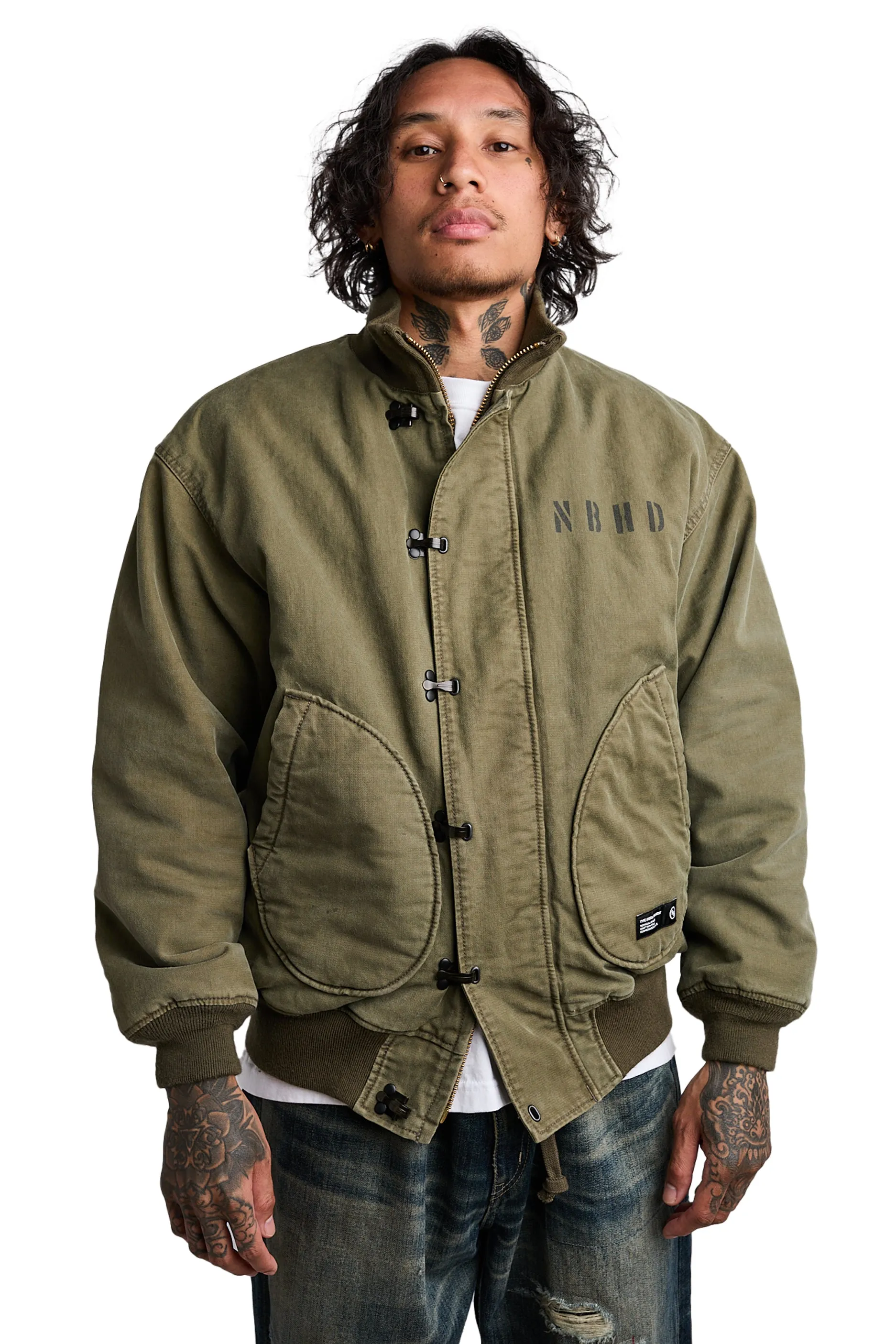 Neighborhood Deck Jacket 'Olive Drab'