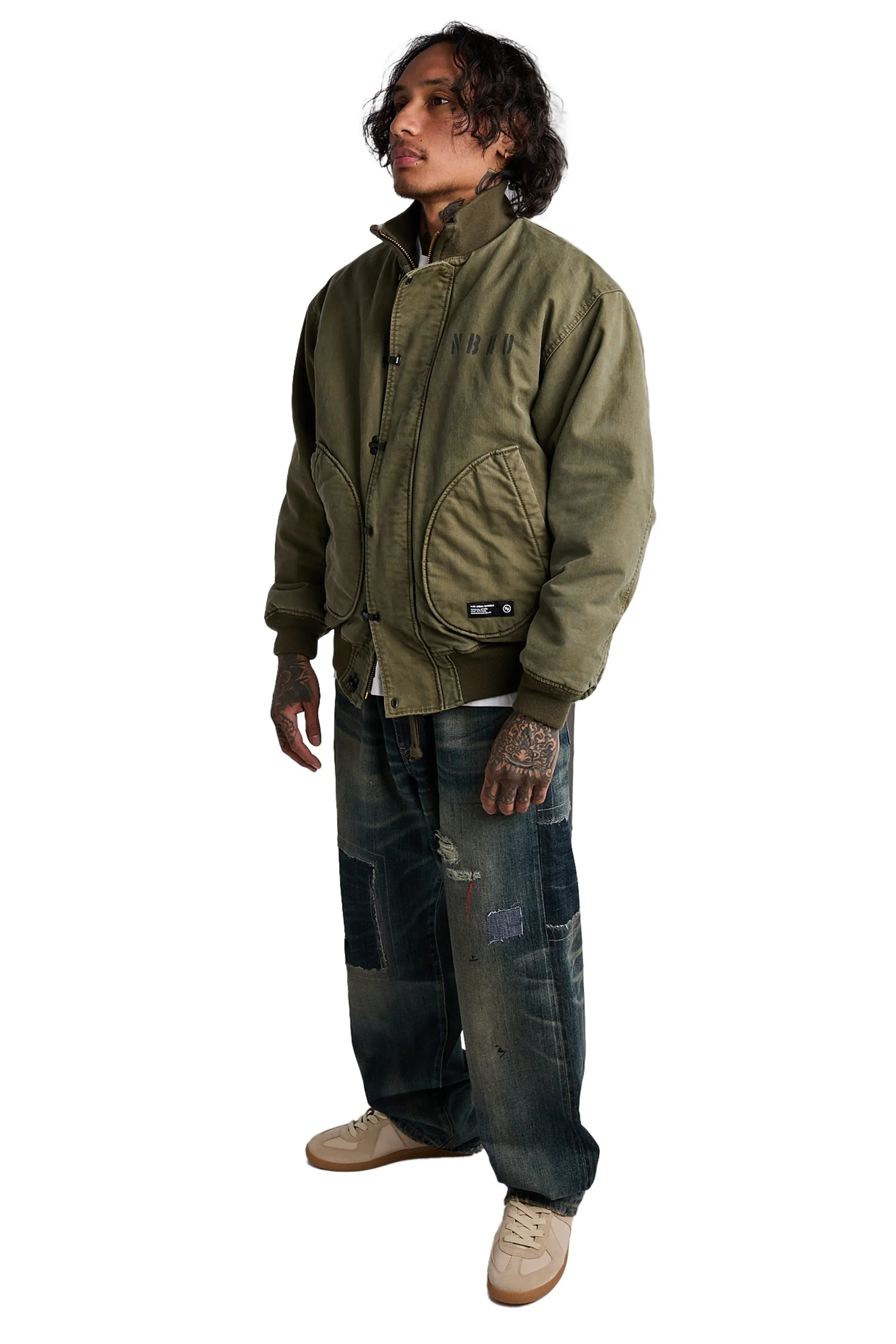 Neighborhood Deck Jacket 'Olive Drab'