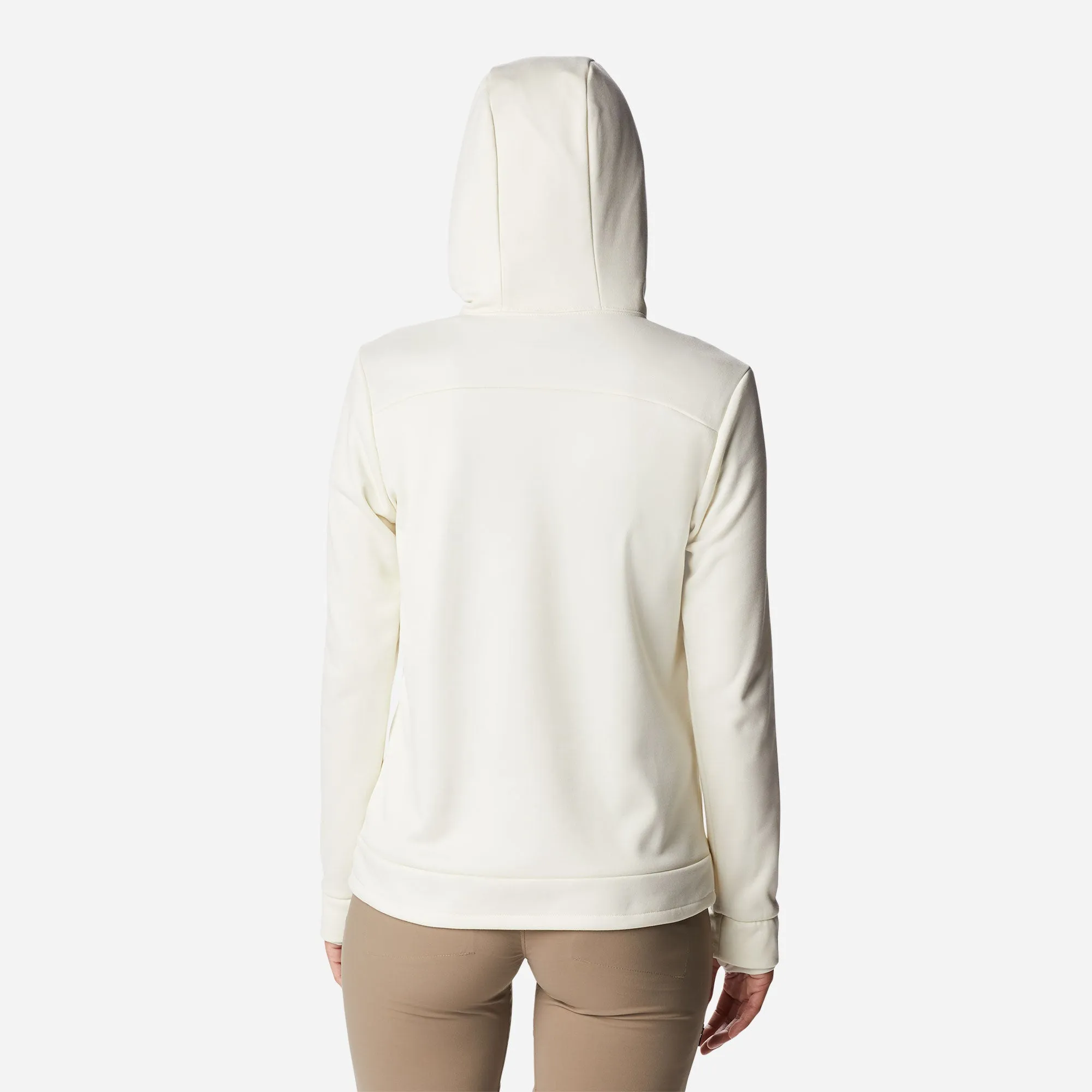 Áo Hoodie Chống Nước Nữ Columbia Claudia Ridge™ Sweat Fleece - Trắng