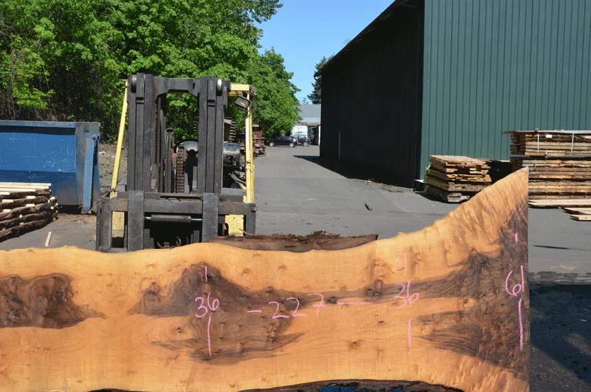 Oregon Black Walnut Slab 050720-12