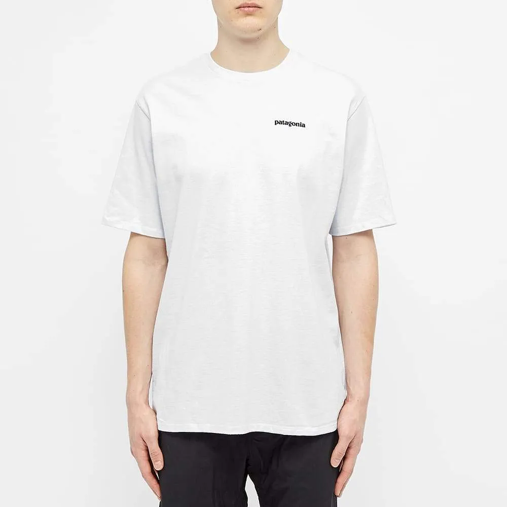 Patagonia P-6 Logo Responsibili-Tee White