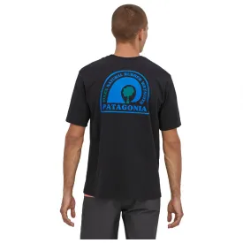 Patagonia Rubber Tree Mark Responsibili Tee Black
