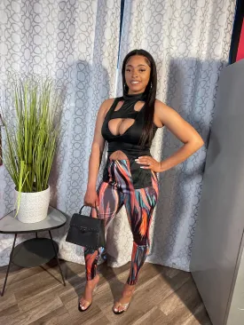 Pay Attention Pants Set
