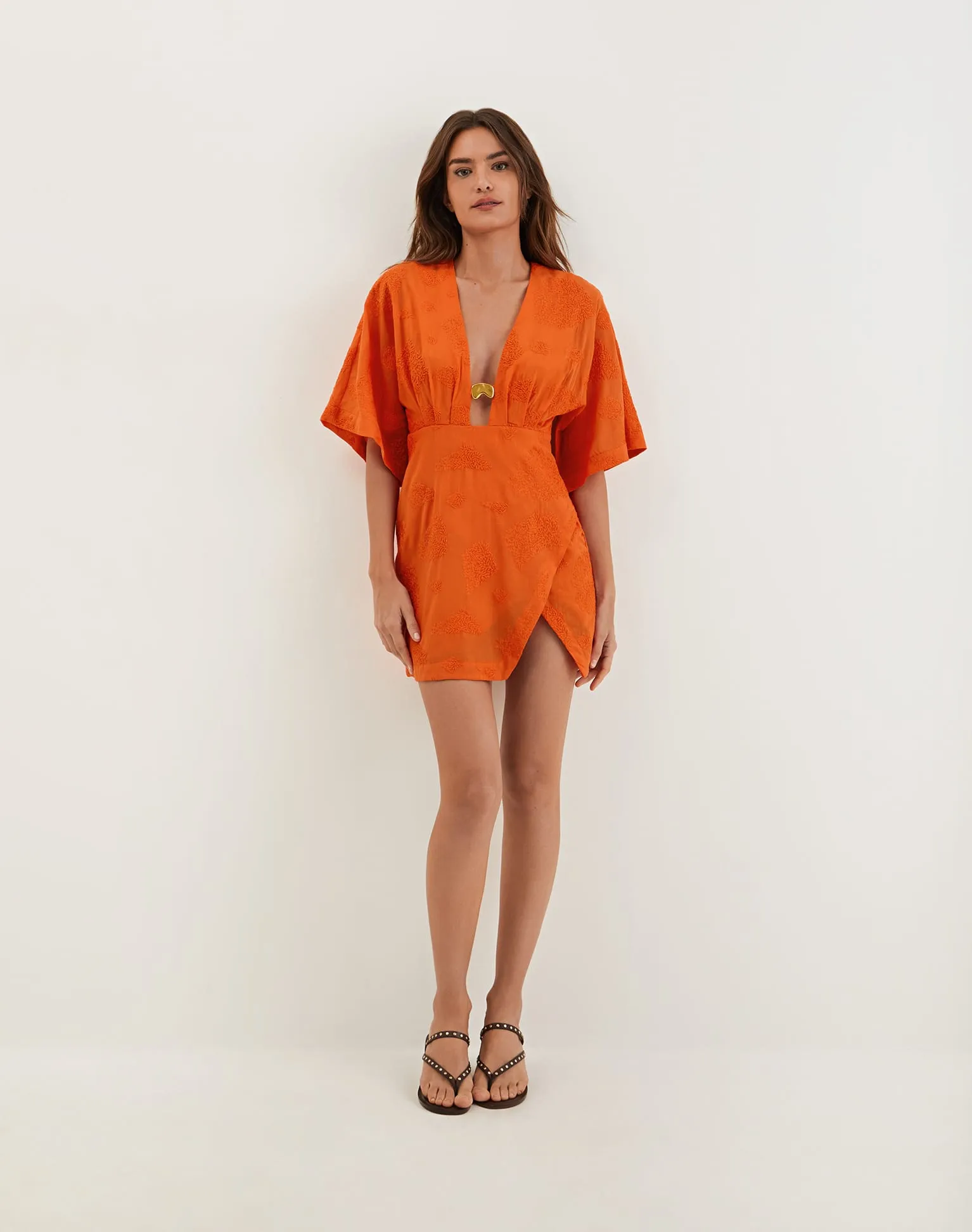 Pietra Short Dress - Marigold