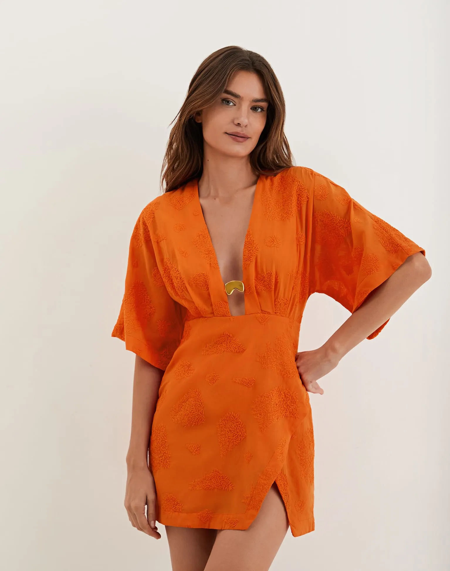 Pietra Short Dress - Marigold