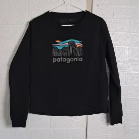 RARE Patagonia Fitz Roy Boulders Uprisal Crewneck Sweatshirt M
