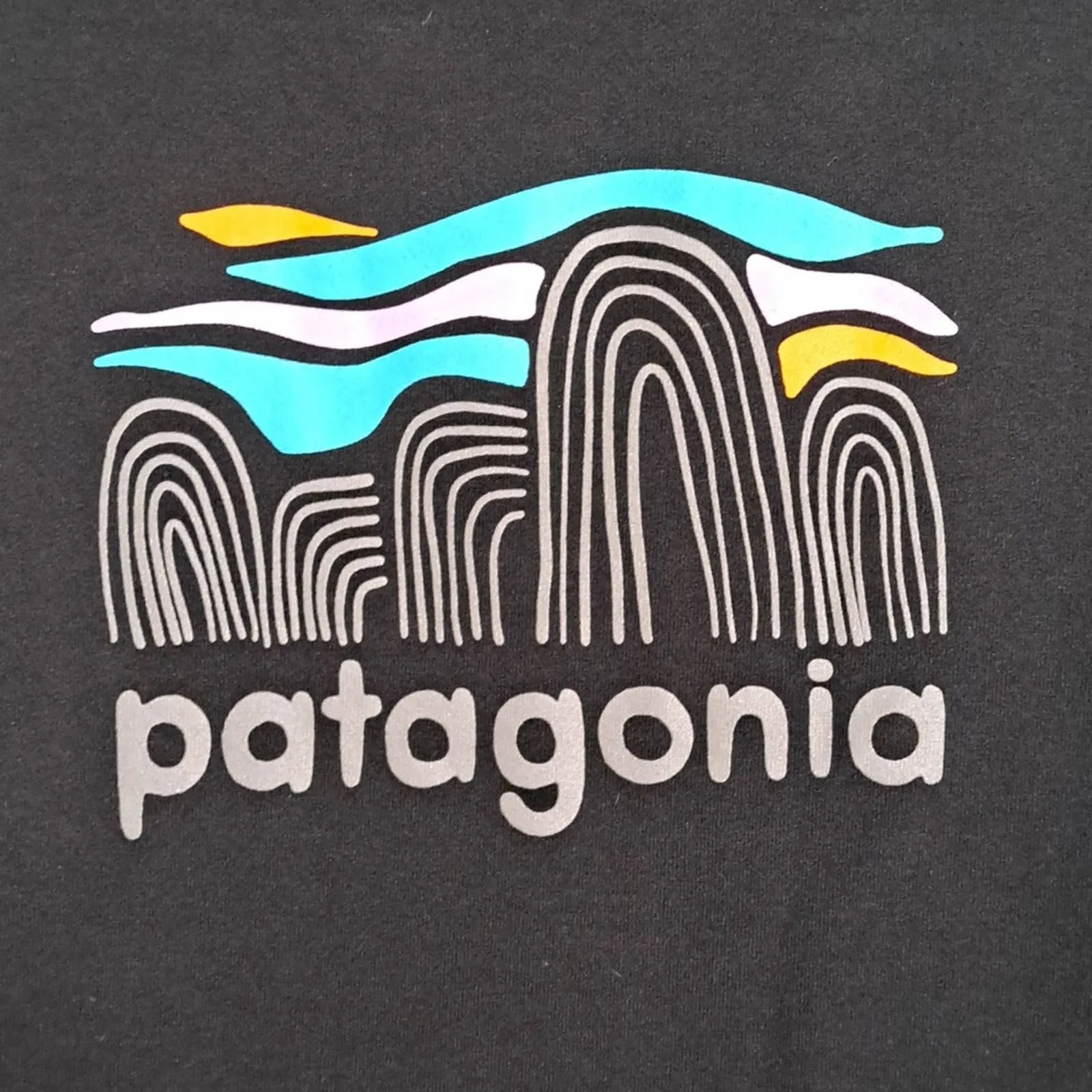 RARE Patagonia Fitz Roy Boulders Uprisal Crewneck Sweatshirt M